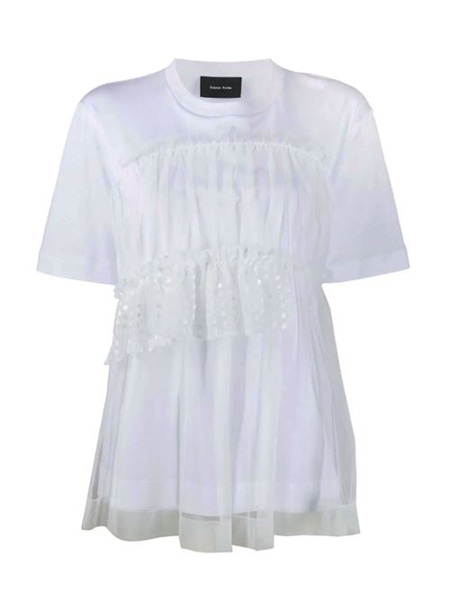 T-shirt tulle e paillettes SIMONE ROCHA | TS2720554